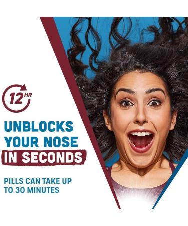 Afrin No Drip Allergy Sinus Nasal Spray - Fast and Powerful Nasal Decongestion From Allergies, 15mL - Buy Online on GoSupps.com