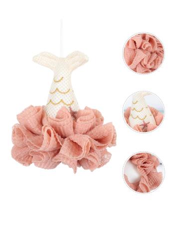 Beavorty Mermaid Tail Bath Loofah Sponge - Exfoliating Shower Sponge for Ultimate Skin Care - Buy Online on GoSupps.com
