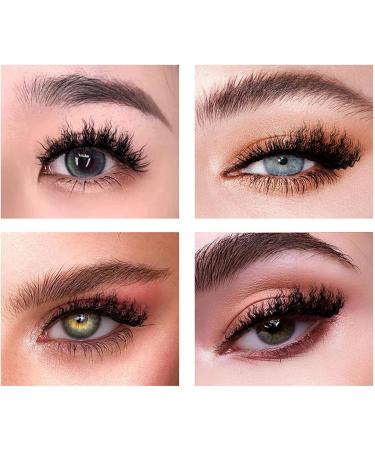 Neamou Reusable Individual Lashes | 3D Curl Eyelashes Strip | Wool Curls Design Faux Lashes Natural Look Dramatic Look Fake Eyelashes Volume Faux Mink Lashes - Buy Online on GoSupps.com