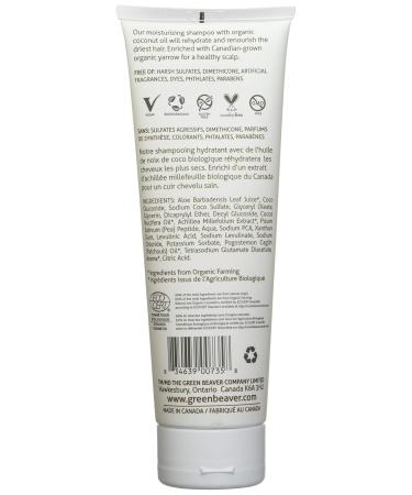Buy GREEN BEAVER Coconut Shampoo 240 ML - Nourishing Natural Hair Care | International Shipping Available - Buy Online on GoSupps.com