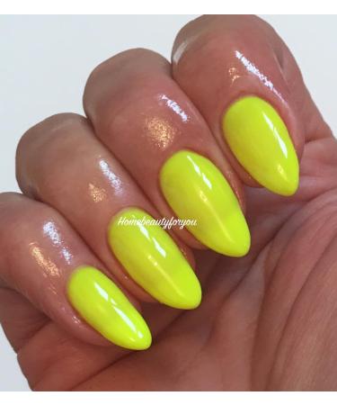 Bluesky NEON Lemon Drop Yellow Tastic NEON 08 Nail Gel Polish UV LED Soak Off 10ml - Buy Online on GoSupps.com