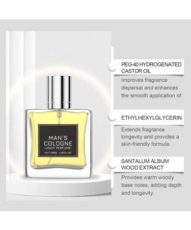 Pheromone Cologne for Men - Enhance Raw Attraction & Confidence Raw Cologne for Men 50ml Mens Pheromone Cologne Spray Long-Lasting Irresistible Natural Fresh Men's Perfume (2PC) - Buy Online on GoSupps.com
