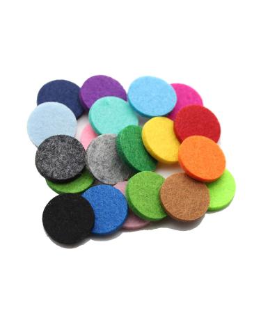 200 Pieces Car Diffuser Replacement Pads - Multi-Color Aromatherapy Felt Pads for Essential Oil Diffuser Necklace (22.5mm - Buy Online on GoSupps.com