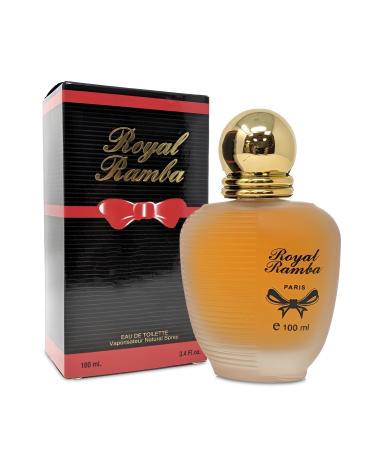Royal Ramba Women Perfume Long Lating Eau De Parfum Fresh And Trendy Natural Spray Fragrance For Effortless Chic 3.4 Fl Oz For Daily Used Royal Ramba 3.4 Fl Oz (Pack of 1)