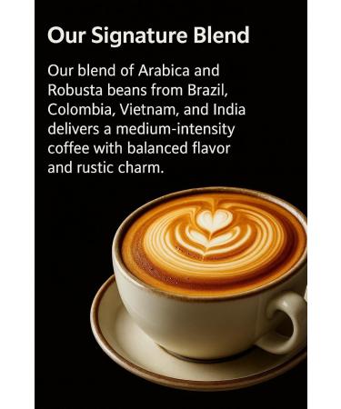 Flamekiss Coffee Beans 250g - Premium wood-fired roasted Arabica and Robusta espresso beans for a rich and aromatic whole bean coffee experience - Buy Online on GoSupps.com