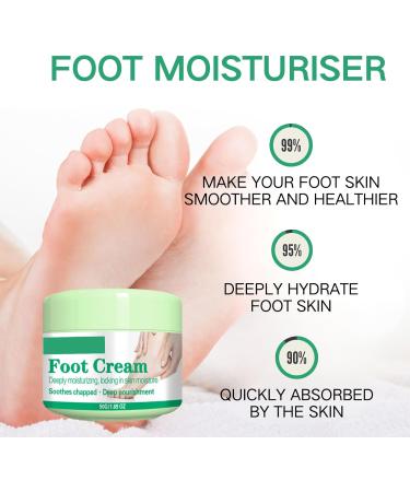 Foot Cream for Very Dry Feet Cracked Heel Repair Cream Callus Remover Foot Moisturiser Hard Skin Remover Foot Soften & Smooths Feet Deep Moisturizing Nourishing Formula for Feet Care - Buy Online on GoSupps.com