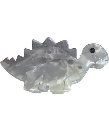 Acrylic Dinosaur Hair Clip | Funny Dinosaurs Hair Clips Headdress Styling Tools Strong Hold Hair Accessories Nonslip Acrylic For Any Hair Type And Style Gray - Buy Online on GoSupps.com
