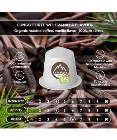 Lungo Forte BIO Caf Vanille - La Natura Lifestyle BAG - Buy Online on GoSupps.com