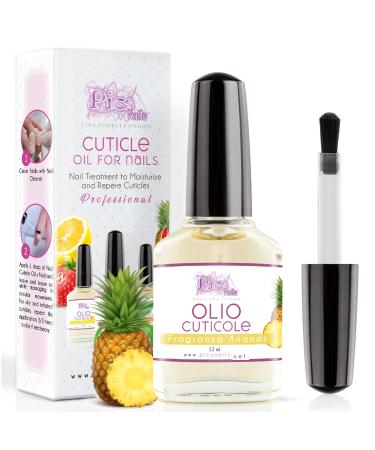 Cuticle Oil for Nails Professiona Nail Treatment 12 ml - 0 4 Fl. oz - Ananas Fragrance - Moisturizing and Regenerating Oil for Cuticles Gives Relief and Freshness to Dry and Irritated Skin
