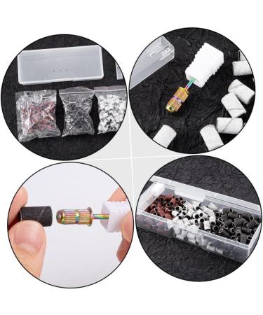 1 Box Sanding Ring Cuticle Knife Toenail Clippers Sanding Band Nail Accessories Sanding Belt Gel Nail Polish Remover Girls Manicure Tools Polishing Sanding Sand Circle 4.2x1.3cm As Shown - Buy Online on GoSupps.com