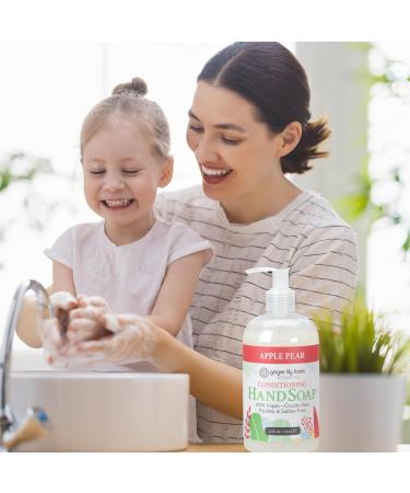 Ginger Lily Farms Botanicals Conditioning Liquid Hand Soap Refill 100% Vegan & Cruelty-Free Apple Pear Scent 12 Fl Oz (Pack of 6) - Buy Online on GoSupps.com