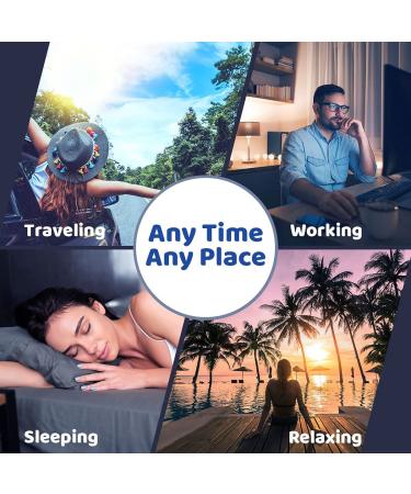 Sleepbox Sound White Noise Machine | 25 Soothing Sounds, 10 Colors Night Light | Baby, Kids, Adults, Seniors | 32 Volume Levels, 5 Timer, Memory Function | Black - Buy Online on GoSupps.com