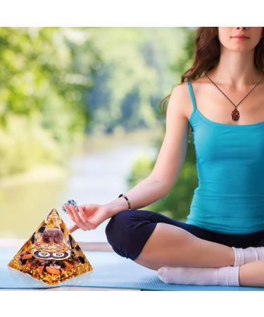 Vuuuuv Horoscope Orgon Pyramid & Zodiac Stones Gift Set - Scale Medicinal Crystal Collection for Spiritual Healing - Buy Online on GoSupps.com