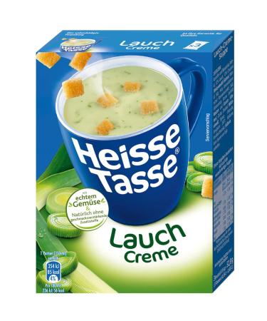 Erasco Hot Cup Leek Cream Soup 12-Pack | 36 Bags of 17.66g | International Shipping Available - Buy Online on GoSupps.com