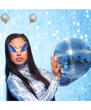 Alien Headband and Rainbow Sunglasses Set for Adults and Kids - Green+Silver | Poptrend - Buy Online on GoSupps.com