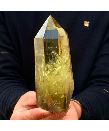 Beautiful 540G Natural Citrine Crystal Quartz Cluster Full of Texture - Buy Online on GoSupps.com