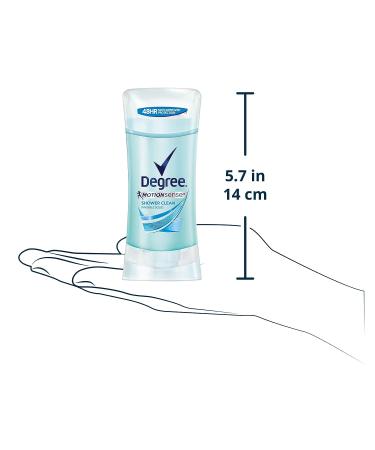 Degree Women Antiperspirant Deodorant Stick 2.6 oz - Shower Clean (1 Pack) - Buy Online on GoSupps.com