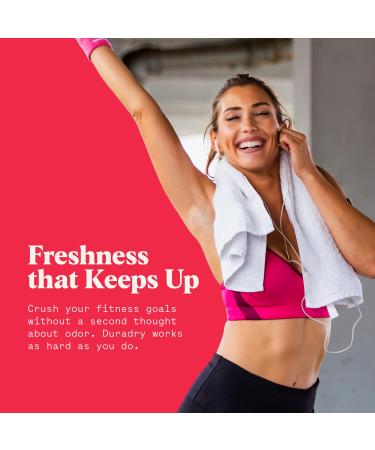 Duradry Body Deodorant Spray - Aluminum Free Natural Odor Eliminator Unscented 3.4 Fl Oz - Shop Internationally - Buy Online on GoSupps.com