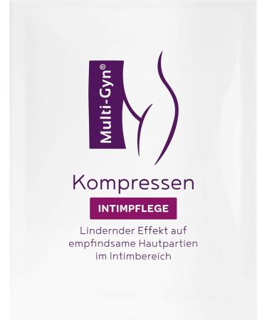 Multi-Gyn Compresses - Soothing Intimate Care for Postpartum Relief - Fragrance & Hormone-Free - 12 Compresses - Buy Online on GoSupps.com