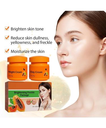 Papaya face cream for skin whitening 2in1 day and night skin whitening care antiwrinkle moisture care antifreckle cream for all skin types 40 g - Buy Online on GoSupps.com