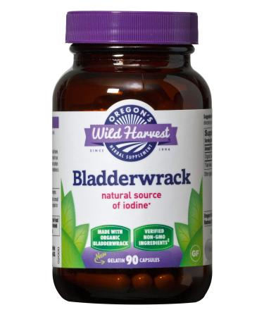 Oregon's Wild Harvest Bladderwrack 90 Capsules - Buy Online on GoSupps.com