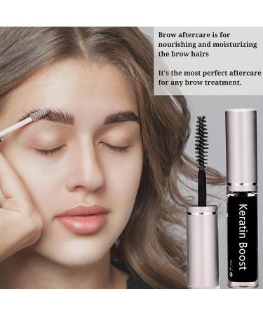 Brow Lamination & Lash Lift Aftercare Kit - Keratin Boost Conditioner for Fuller & Thicker Brows, 100-Day Supply (Clear) - Buy Online on GoSupps.com