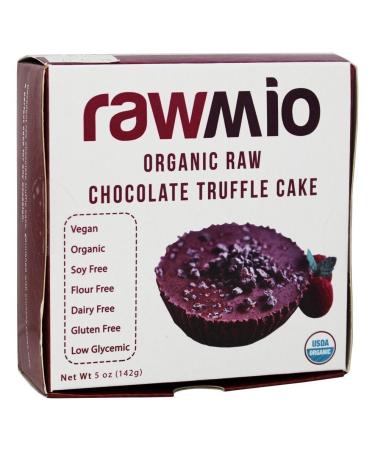 Rawmio Organic Raw Chocolate Truffle Cake 5 oz (142 g)