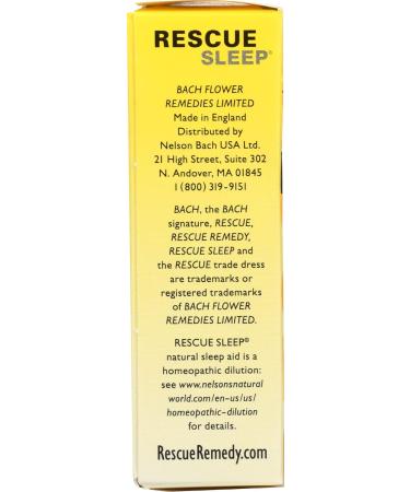 Bach Remedies Formula - Rescue Sleep - 7ml - Buy Online on GoSupps.com