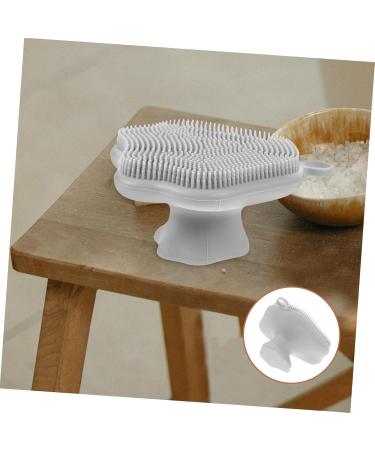 Didiseaon Face Brush Face Scrubber Face Exfoliator Face Exfoliation Brush Facial Brush Silicone Bath Scrubber Bath Brush Multifunctional Brush Deep Cleaning Man Silica Gel - Buy Online on GoSupps.com