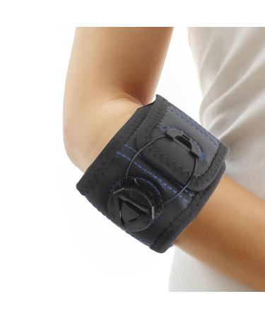 Shop Adjustable Sports Elbow Strap for Men - Relieve Tendonitis Pain | Portable Forearm Band - International Shipping Available - Buy Online on GoSupps.com