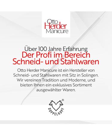 Otto Herder Corner Lifter - 17cm Stainless Steel Foot Care Tool for Nail Deposit Removal | Manicure & Pedicure - Buy Online on GoSupps.com