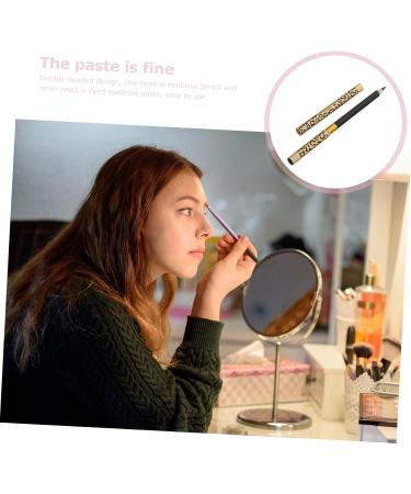 Baluue 2pcs Eyebrow Pen with Brush Eyebrow Pencil Long Lasting Waterproof Eyebrow Makeup Black #1 1 count (Pack of 1) Preto 1 - Buy Online on GoSupps.com