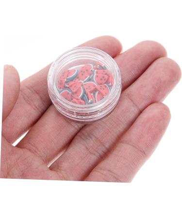 2 Sets polymer clay fruit bead fruit nail art resin nail art polymer clay slices resin beads flatback nail decor fruit decor crystal decor Fruit Slice 3d bead bracelet charm - Buy Online on GoSupps.com