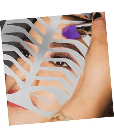 Beavorty Brow Mold Eyebrow Template Mold Eyebrow Makeup Stencil Eyebrow Draw Board Eyebrow Trimming - Buy Online on GoSupps.com
