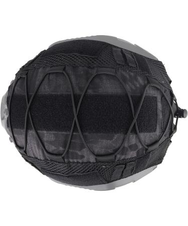 Fast Helmet Cover - Durable 500D Nylon Tactical Helmet Cover for Paintball & Airsoft in Black - Buy Online on GoSupps.com