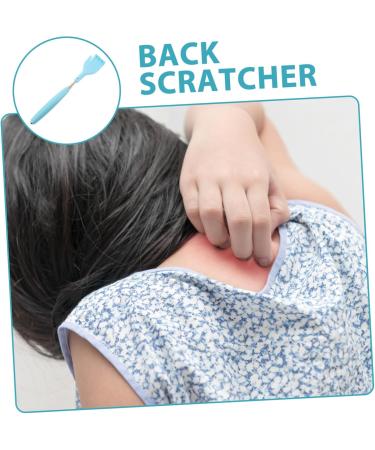 Fomiyes Portable Back Scratcher & Massager Metal Tool for Itching Relief | Ideal Gift | 20.5x4cm Blue - Buy Online on GoSupps.com