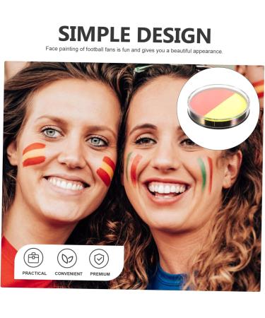 DIYEAH Water Soluble Body Paint The Glitters Face Glitter Fake Bay Sponges Colors Eyeshadow Palette Festival Jewelry For Face UV Face Paint Face Cream Face Paint Face Paint - Buy Online on GoSupps.com