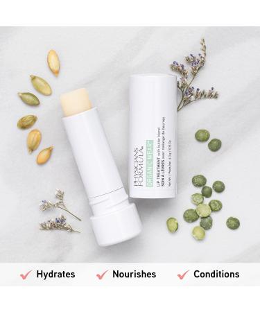 Physicians Formula Organic Wear Lip Balm - All Natural Lip Treatment, Dermatologist Tested - Buy Online on GoSupps.com