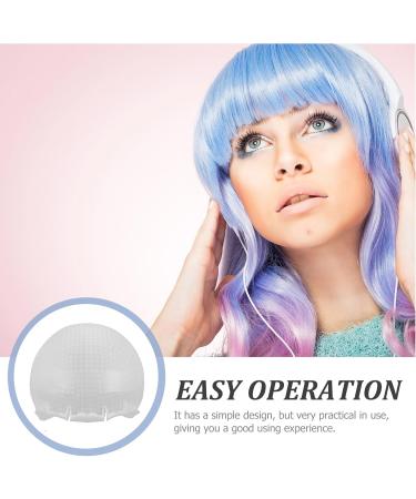 Bonnet de Teinture Capillaire R utilisable en Silicone Souple avec Trous toil s pour M ches Pr cises Taille Standard Salon Coiffure et Soins Capillaires Domicile - Buy Online on GoSupps.com