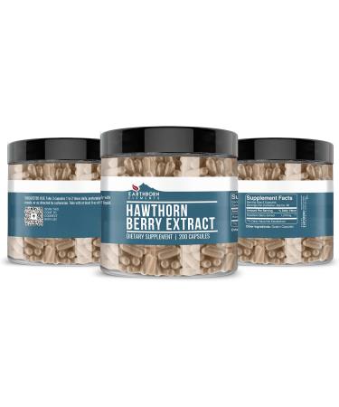 Earthborn Elements Grape Seed Artichoke & Hawthorn Berry Extract Capsule Bundle (200 Capsules Each) Pure & Undiluted No Additives - Buy Online on GoSupps.com