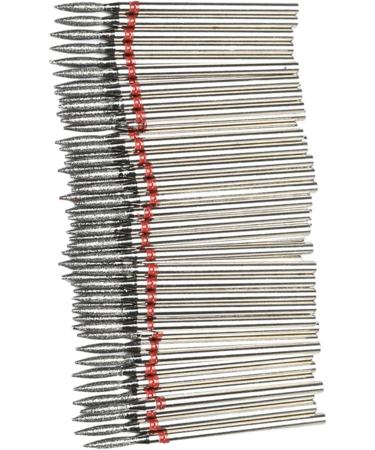 50Pcs Nail Drill Bit Cuticle Cleaning Ball Head Nail Drill for Gel Nails Professional Drill Nail Drill Bits Set Nail Drill Bits for Acrylic Nails La5 - Buy Online on GoSupps.com