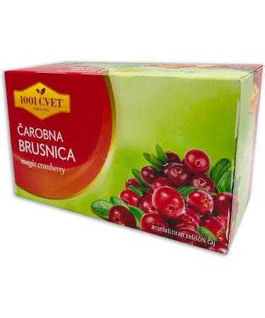  UPSY Alpine Fruit Tea Best Herbal Tea with Cranberry Flavor 4 packs of 20 tea bags (80 tea bags) (Cranberry Magic Tea Bags 80 tea bags) - Buy Online on GoSupps.com