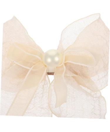 EXCEART Rite Rituals Prom Lace Hair Clip Cloth Hairpin Hair Accessories for Girls Hair Jewels for Women Bow Clips for Women Girls Bow Hairpin Grace Big Bow Headgear Hair Ring Child Bow Tie - Buy Online on GoSupps.com