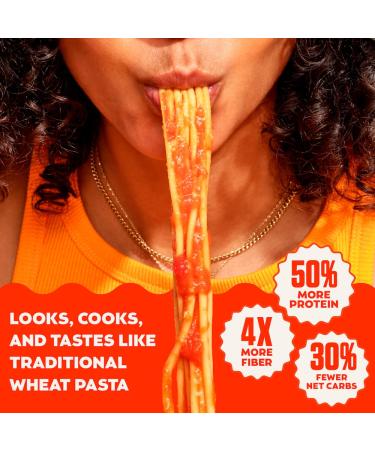 Banza Chickpea Spaghetti Pasta - High Protein -20g- Gluten Free Healthy Pasta - 8oz - Buy Online on GoSupps.com