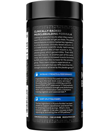 MuscleTech Nitric Oxide Booster - 30 Capsules | Muscle Builder Supplement - Buy Online on GoSupps.com