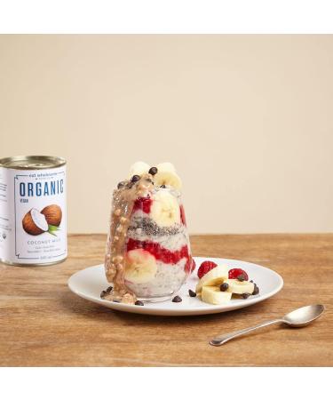 Eat Wholesome Organic Coconut Milk with No Guar Gum 400 ml (Pack of 6) 2.4 l (Pack of 1) - Buy Online on GoSupps.com