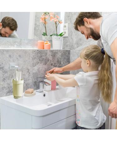 Travel Toothbrush Case with 4 Cups - Family Toothbrush Holder with Cover & Vent Holes Includes 5 Toothbrush Covers (Yellow - Buy Online on GoSupps.com