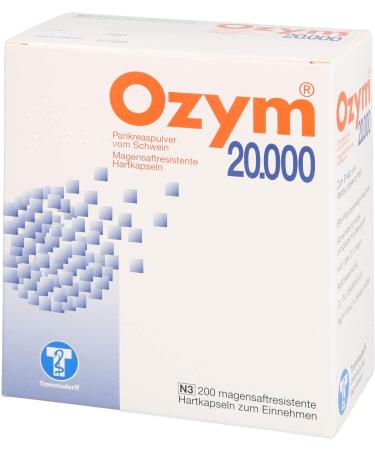 Ozym 20.000 Hartkapseln Magensaftr. - Fast-acting Gastric Relief Capsules - Buy Online on GoSupps.com
