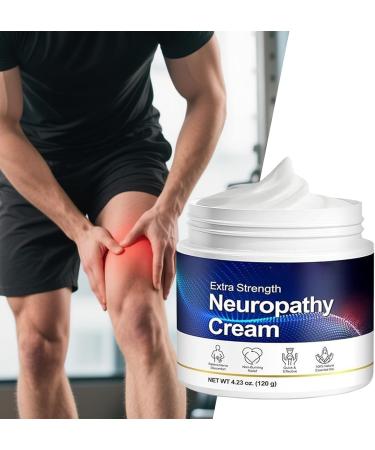  Luckxing Nerve Relief Cream 120 g Non-Greasy Soothing Lotion for Nerves Cream for Toes Massage and Comfort of Hands Feet Legs Arms and Joints - Buy Online on GoSupps.com
