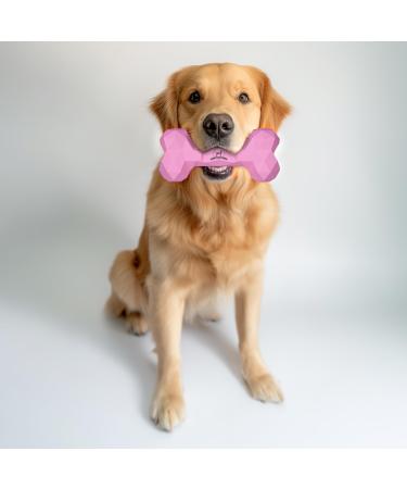 Cooking tools for dogs chewing bones robust & durable: dog toys against boredom from natural rubber for aggressive chewing - fillable robust & good for dental care |Color: pink size: m pink m (1 Pack)